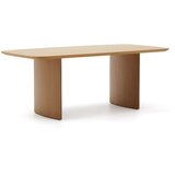 Kave Home Blagovaonski stol u dekoru hrasta u prirodnoj boji 100x200 cm Litto – | shoptok.hr