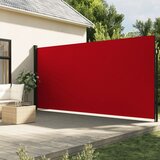  The Living Store Zložljiva stranska tenda rdeča 220x500 cm - Zložljiva Stranska Tenda, (21502075) Cene