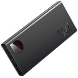 Baseus Powerbank Adaman Metal, 10000 mAh, 22,5 W (črna) | Shoptok.si