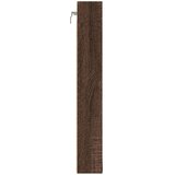  Vitrina boja smeđeg hrasta 100x8,5x58 cm od konstruiranog drva | shoptok.hr
