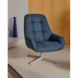 Kave Home Okretna fotelja prljavo plava Jaspe – | shoptok.hr