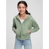 GAP Logo Pulover otroška Zelena | Shoptok.si