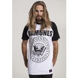 Merchcode Ramones Circle Raglan T-shirt wht/blk | shoptok.hr