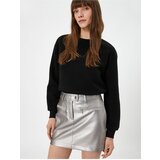 Koton Crew Neck Sweatshirt with Slogan Embroidery | shoptok.hr