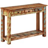  Konzolni stol 110 x 30 x 76 cm od masivnog obnovljenog drva | shoptok.hr