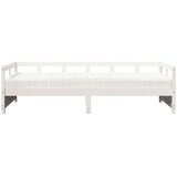  Dnevni krevet s madracem bijeli 80 x 200 cm od masivne borovine | Eponuda.ba