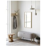 House Nordic Okrogla stranska mizica iz masivnega tika ø 40 cm Palena – | Shoptok.si
