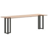  Noge za konzolno mizico v obliki črke T 2 kosa antracit 25x28x(72-73) cm jeklo | Shoptok.si