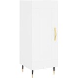Maison Chic Komoda - Predalnik bela 34,5x34x90 cm inženirski les, (21716512) | Shoptok.si