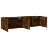  Zidni TV ormarići 2 kom boja dimljenog hrasta 80x30x41 cm | Eponuda.ba
