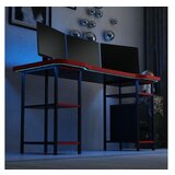 Hanah home gaming desk phoenix 4 black red | ePonuda.com