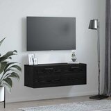  Ormar za Zid Crni hrast 100 x 36.5 x 35 cm Konstruirano drvo | Eponuda.ba