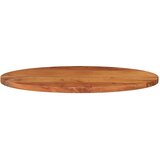 Stolna ploča 120x60x3,8 cm ovalna od masivnog drva bagrema | shoptok.hr