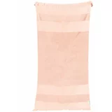 Sunnylife ružičasti pamučni ručnik za plažu Summer Stripe, 175 x 90 cm