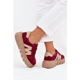 VINCEZA Suede Women's Sneakers On Platform | shoptok.hr