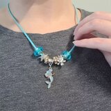 Kruzzel set za izradu narukvica i ogrlica s privjescima, 107 dijelova | shoptok.hr