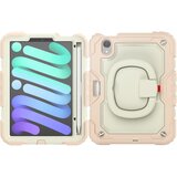 JTech Ohišje za iPad Mini 6 8,3" z vrtljivim stojalom in držalom za pisala Roza, (22025733) | Shoptok.si
