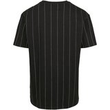 UC Men Oversized Pinstripe Tee Black Cene