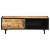  Stolić za kavu 105 x 50 x 35 cm od grubog drva manga | shoptok.hr