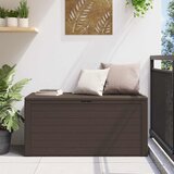  Vrtna kutija za pohranu smeđa 116 x 44 x 55 cm | shoptok.hr