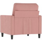  Fotelja ružičasta 60 cm baršunasta | shoptok.hr