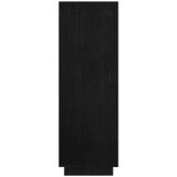 vidaXL Ormarić za knjige / sobna pregrada crni 80x35x103 cm borovina | shoptok.hr
