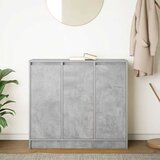  Komoda siva boja betona 85x34x76 cm od konstruiranog drva | shoptok.hr