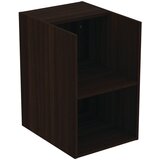 Ideal Standard Tamno smeđi nizak/zidni kupaonski ormarić u dekoru hrasta 40x63 cm i.Life B – | shoptok.hr