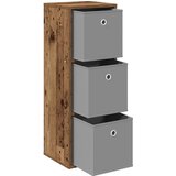  Kreveta s ladicama Staro drvo 30,5 x 27 x 84,5 cm | Eponuda.com