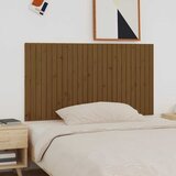  Zidno uzglavlje boja meda 166x3x90 cm masivna borovina | shoptok.hr