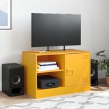 TV ormarić boja senfa 67 x 39 x 44 cm čelični | shoptok.hr