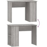  Pisalna miza siva sonoma 100x55x75 cm inženirski les | Shoptok.si