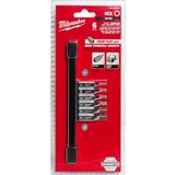  Milwaukee set nasadnih ključeva 1/4" na nosaču, metrički, 2–6 mm, 6 delova 4932480566 | ePonuda.com