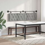  Držeće uzglavlje Zidne Svijetlo siva 170 x 55 x 7 cm Baršun - Svjetlosiva 160 cm bez LED | shoptok.hr