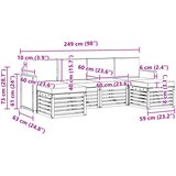  Set vanjskih sofa 5 kom. | shoptok.hr