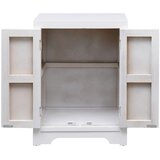  Noćni ormarić bijeli 38 x 28 x 52 cm od drva paulovnije | Eponuda.com