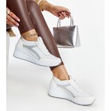 Gemre White wedge sneakers Hermina | shoptok.hr
