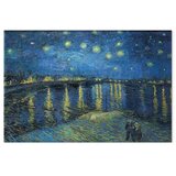  Slika - Vincent van Gogh – Starry Night Over the Rhône 90x60 Standard | shoptok.hr