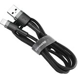 Baseus Cafule USB Lightning kabel 2.4A 50 cm (sivo+črno) | Shoptok.si