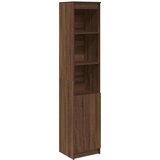 vidaXL Visoka omara rjavi hrast 37,5x35x180 cm inženirski les | Shoptok.si