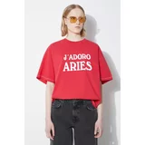 Aries Pamučna majica JAdoro SS Tee boja: crvena, s tiskom, SUAR60008X