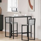  Stol Siva Sonoma 100 x 40 x 100 5 cm Inženjerska drva i čelik | shoptok.hr
