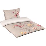 Fleuresse posteljnina 140/200 cm mako saten krem barve, svetlo rumena, svetlo roza, temno roza, žajbljevo zelena | Shoptok.si