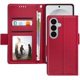 AVIZAR Denarnica za Galaxy S26 efekt šivanega usnja s paščkom, Bordo, (5000274899) | Shoptok.si