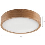  Brilagi - LED plafonsko svetlo CARVALHO LED/36W/230V hrast, prečnik 37,5 cm | Eponuda.com