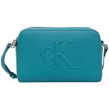 Calvin Klein Jeans Torbe za čez ramo SCULPTED EW CAMERA BAG LV04K3036G Zelena Cene