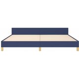  Okvir za krevet bez madraca plavi 200x200 cm od tkanine | shoptok.hr