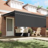  Skrovita tenda Antracit 400 × 300 cm Poliester i aluminij | Eponuda.ba