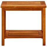  Stolić za kavu 50 x 35 x 45 cm od masivnog bagremovog drva | shoptok.hr