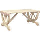  Vrtni stolić za kavu 90 x 50 x 40 cm od masivne jelovine | Eponuda.ba